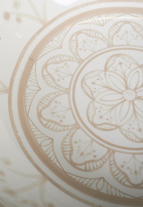 Stor bolle beige - 2