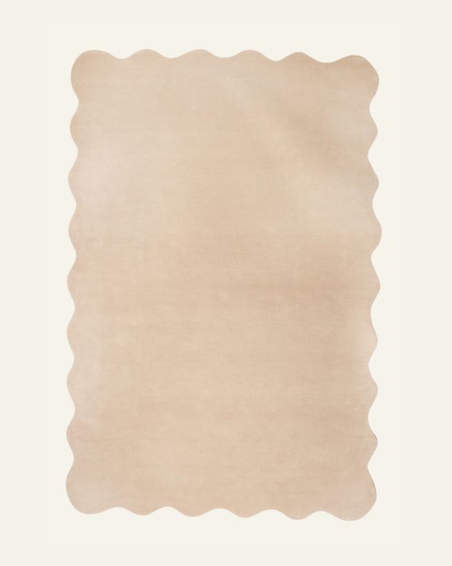 Gulvteppe beige - 200x300 cm beige - 1