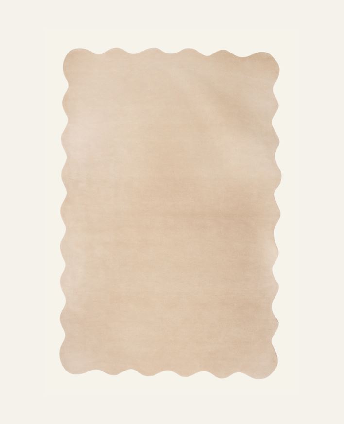 Gulvteppe beige - 200x300 cm beige - 1