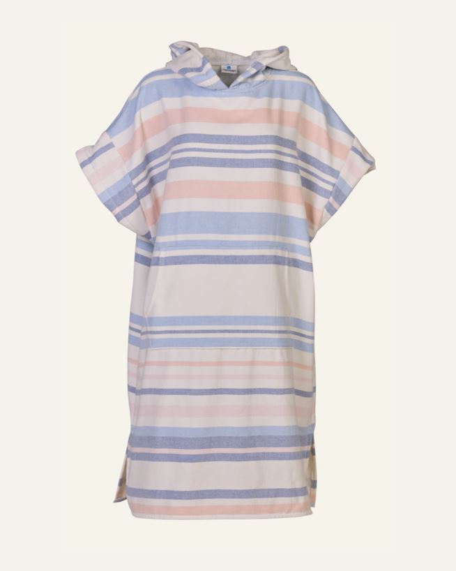 Poncho multi blå - one size multi blå - 1