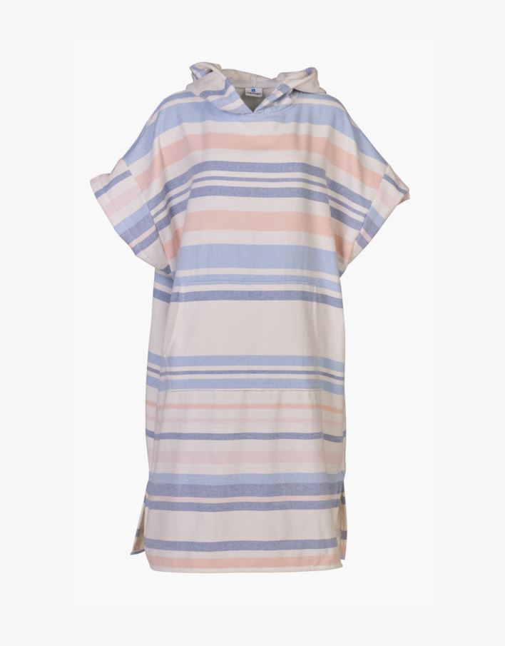 Poncho multi blå - one size multi blå - 1