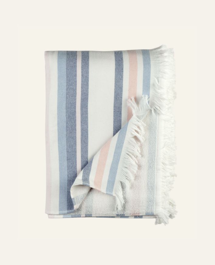 Badehåndkle multi blå - 180x180 cm multi blå - 1