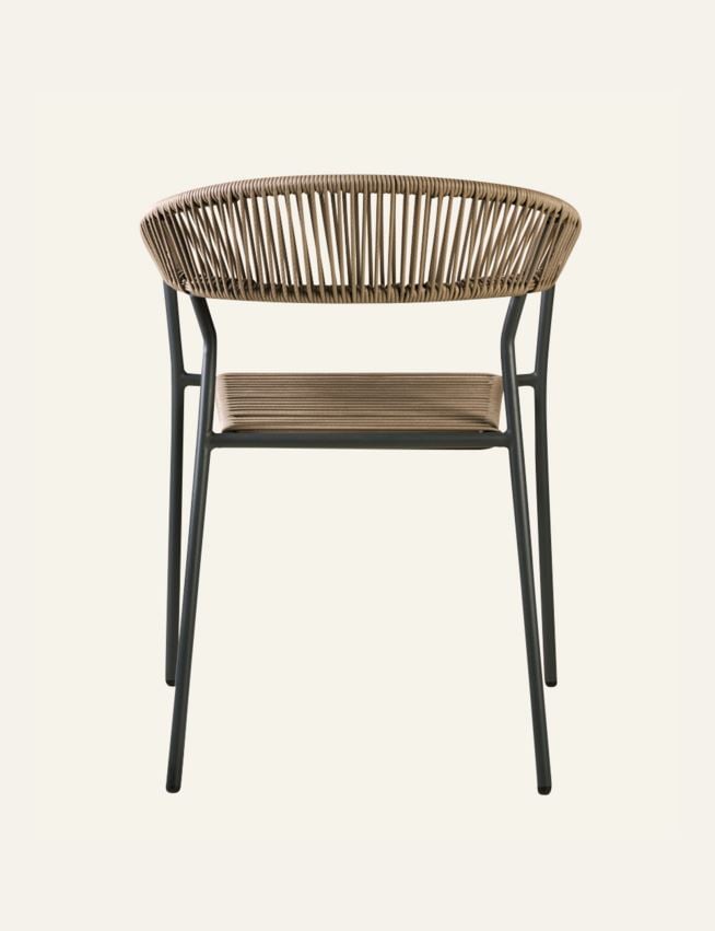 Hagestol koksgrå - 6