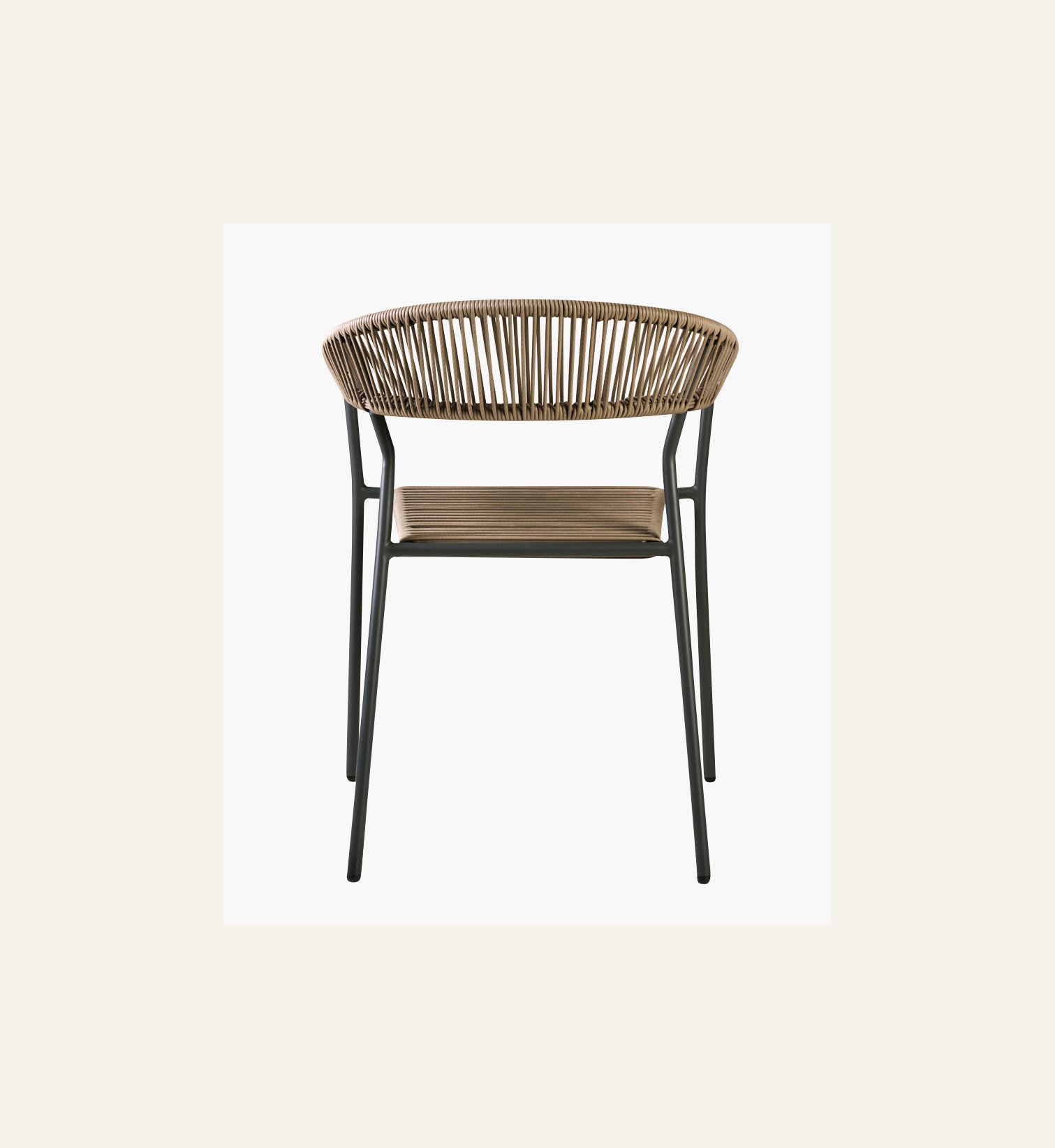 Hagestol koksgrå - 6