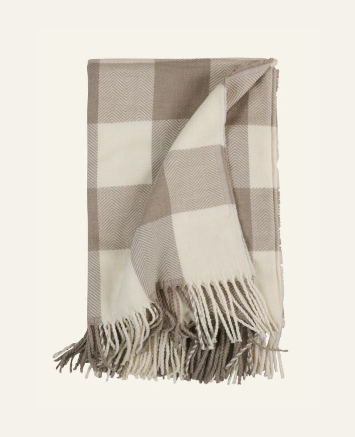 Pledd beige - 130x170 cm beige - 1