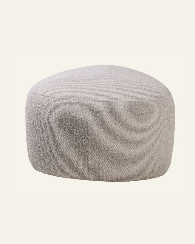Puff multi beige - 65x65x38 cm multi beige - 1