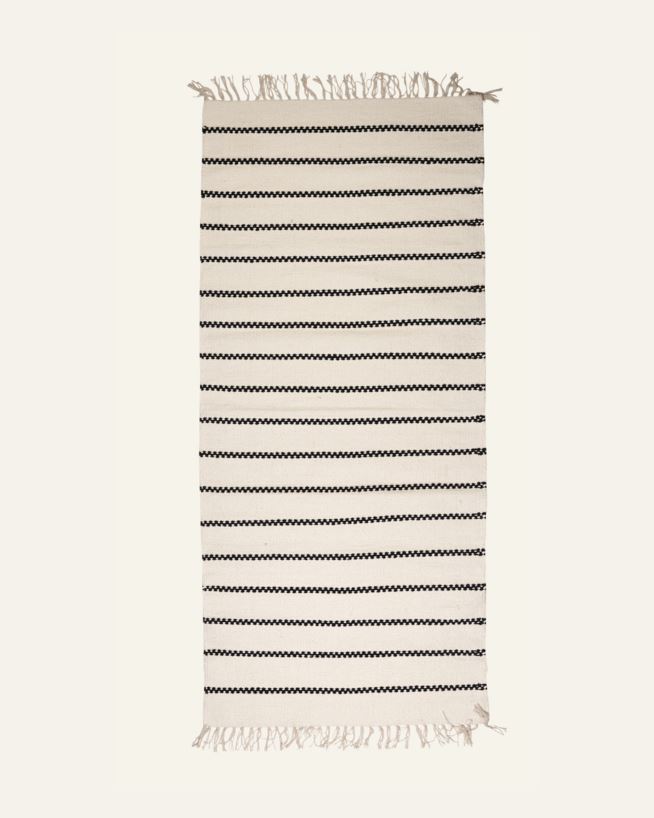 Teppe svart - 80x150 cm svart - 1