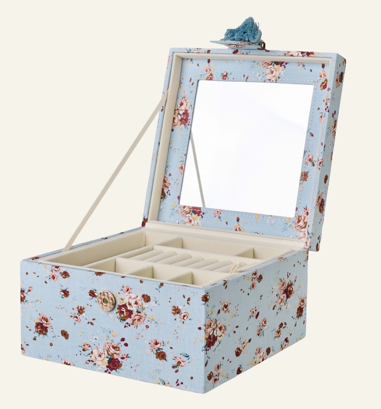 Smykkeskrin himmelblå - 2