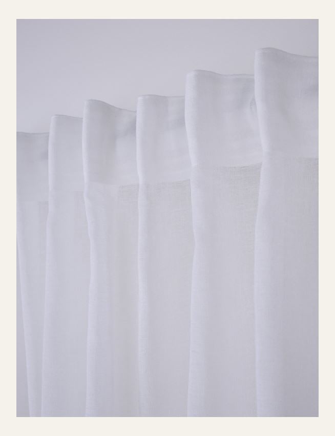 Ekstra bred gardin offwhite - 4