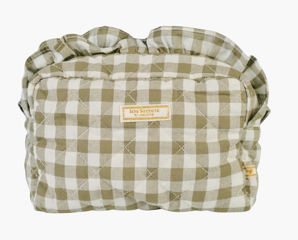 Toalettmappe olivengrønn - 14x20 cm olivengrønn - 1