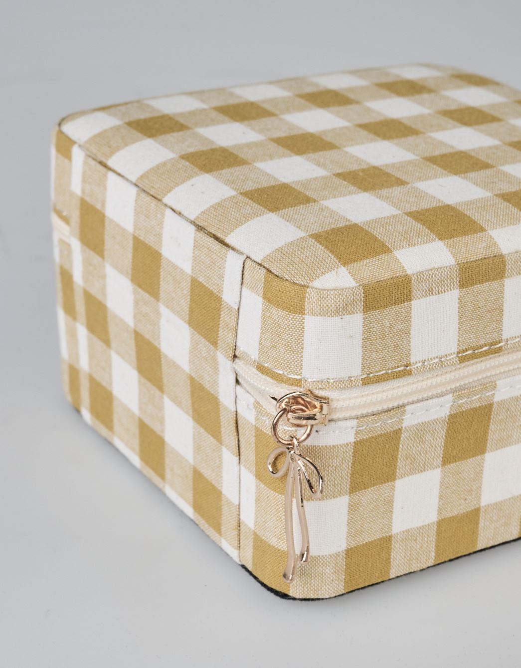 Smykkeskrin m/glidelås karri - 3