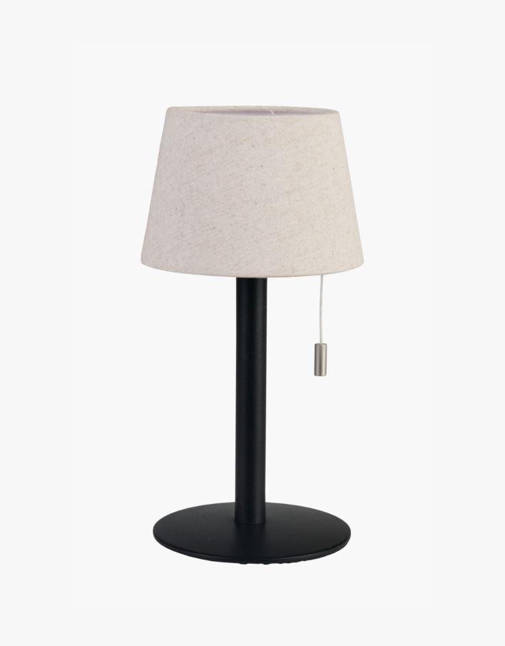 Led lampe natur - 13,5x13,5x26 cm natur - 1