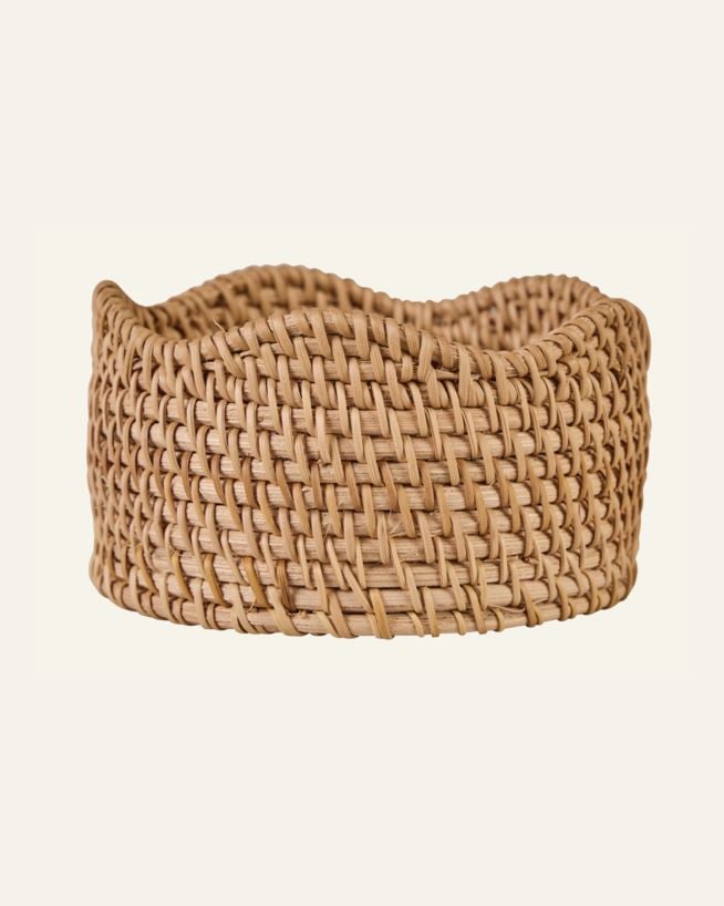 Flaskekurv natur - ø12 h7 cm natur - 1