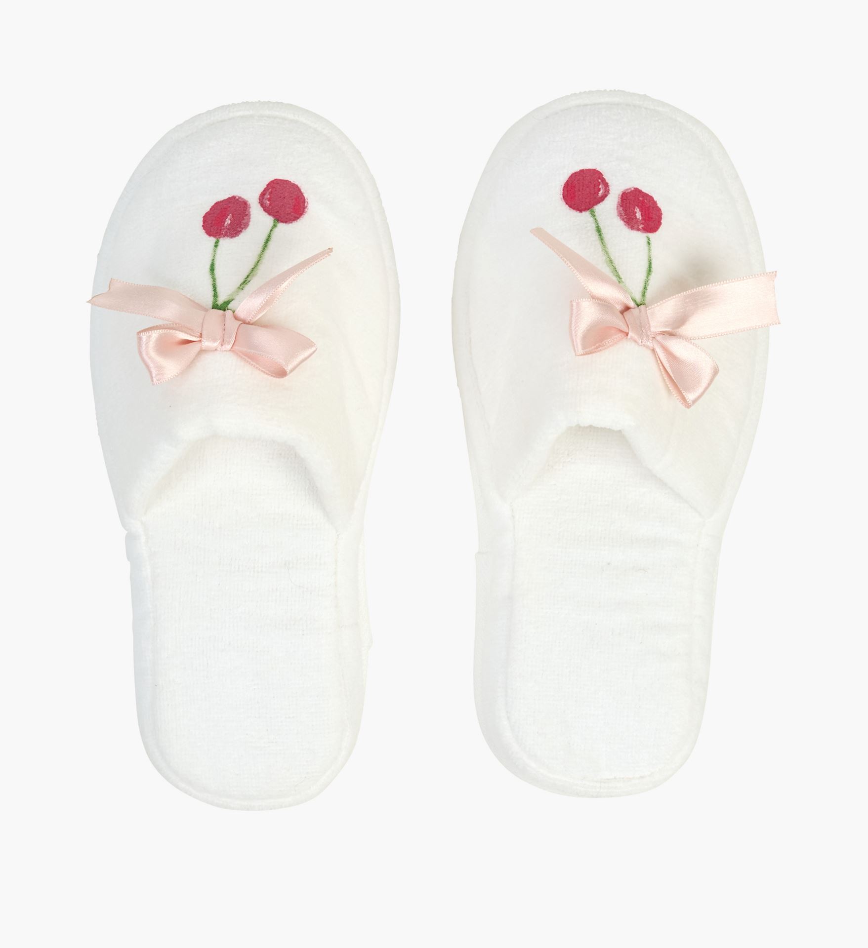 Tøfler hvit - 2