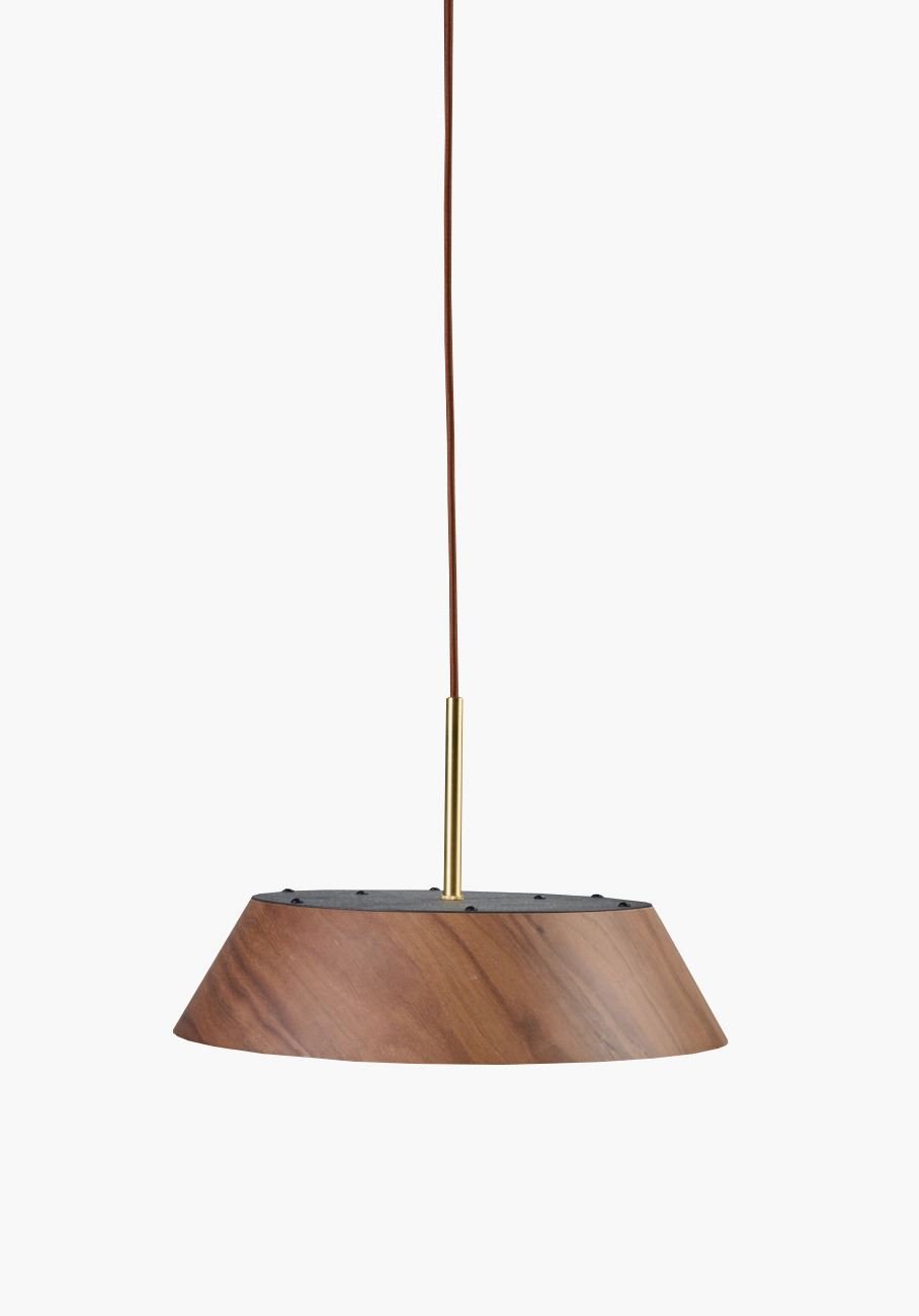 Taklampe brun - 18 cm ø33 brun - 1