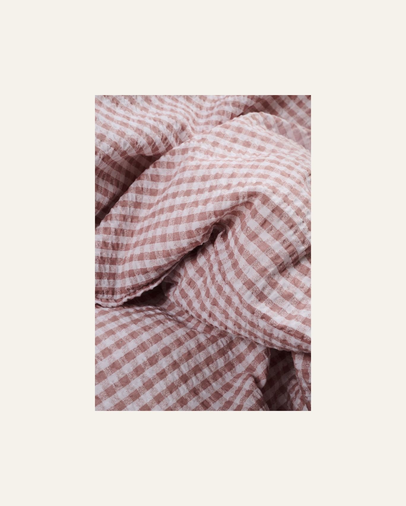 Krepp sengesett rosa - 3