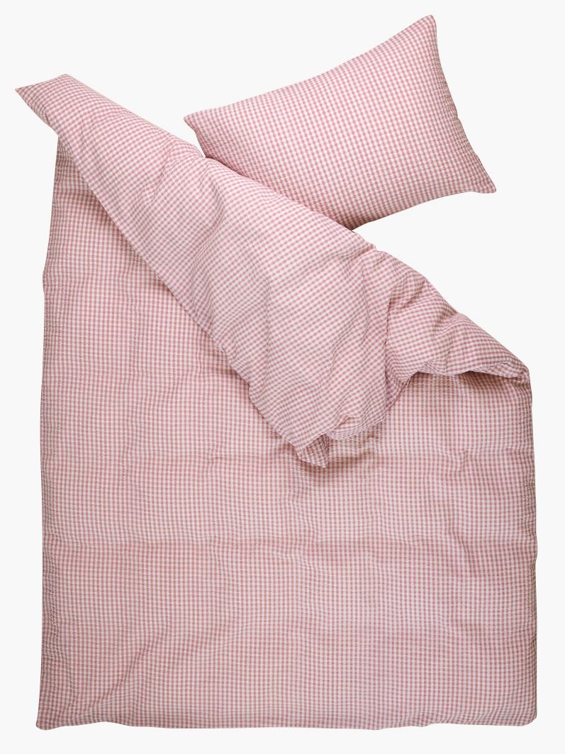Krepp sengesett rosa - 2