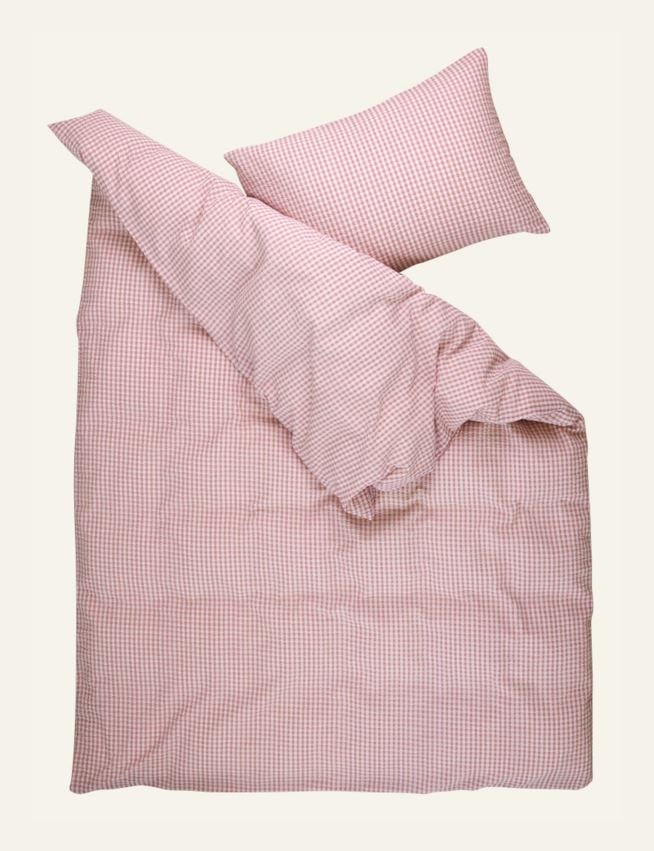 Krepp sengesett rosa - 2