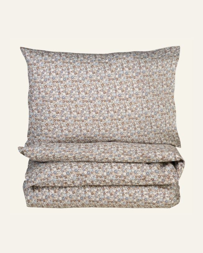 Bomull sengesett multi blå - 140x220 cm/50x70 cm multi blå - 1