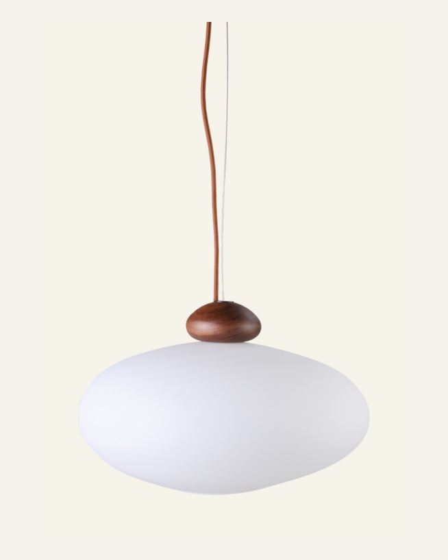 Taklampe brun - 18 cm ø36 brun - 1
