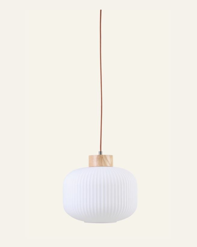 Taklampe natur - 25 cm ø30 natur - 1