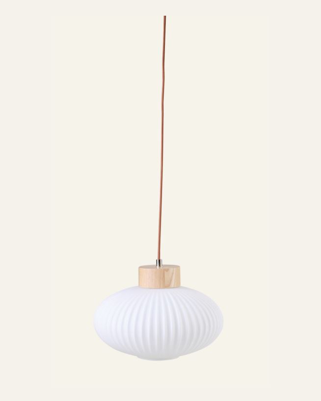 Taklampe natur - 23 cm ø30 natur - 1