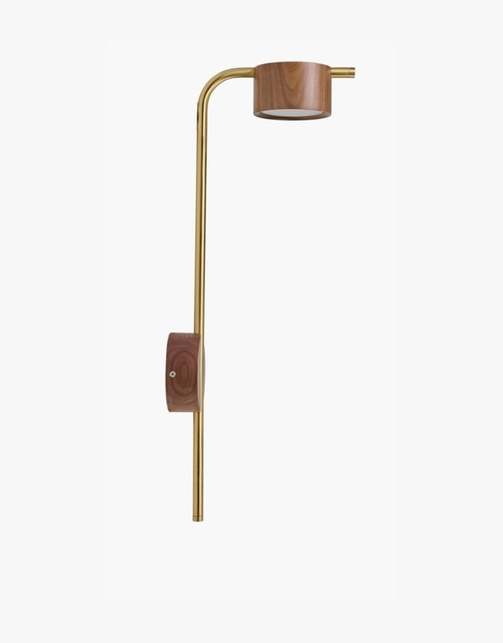 Vegglampe brun - 20x55 cm brun - 1