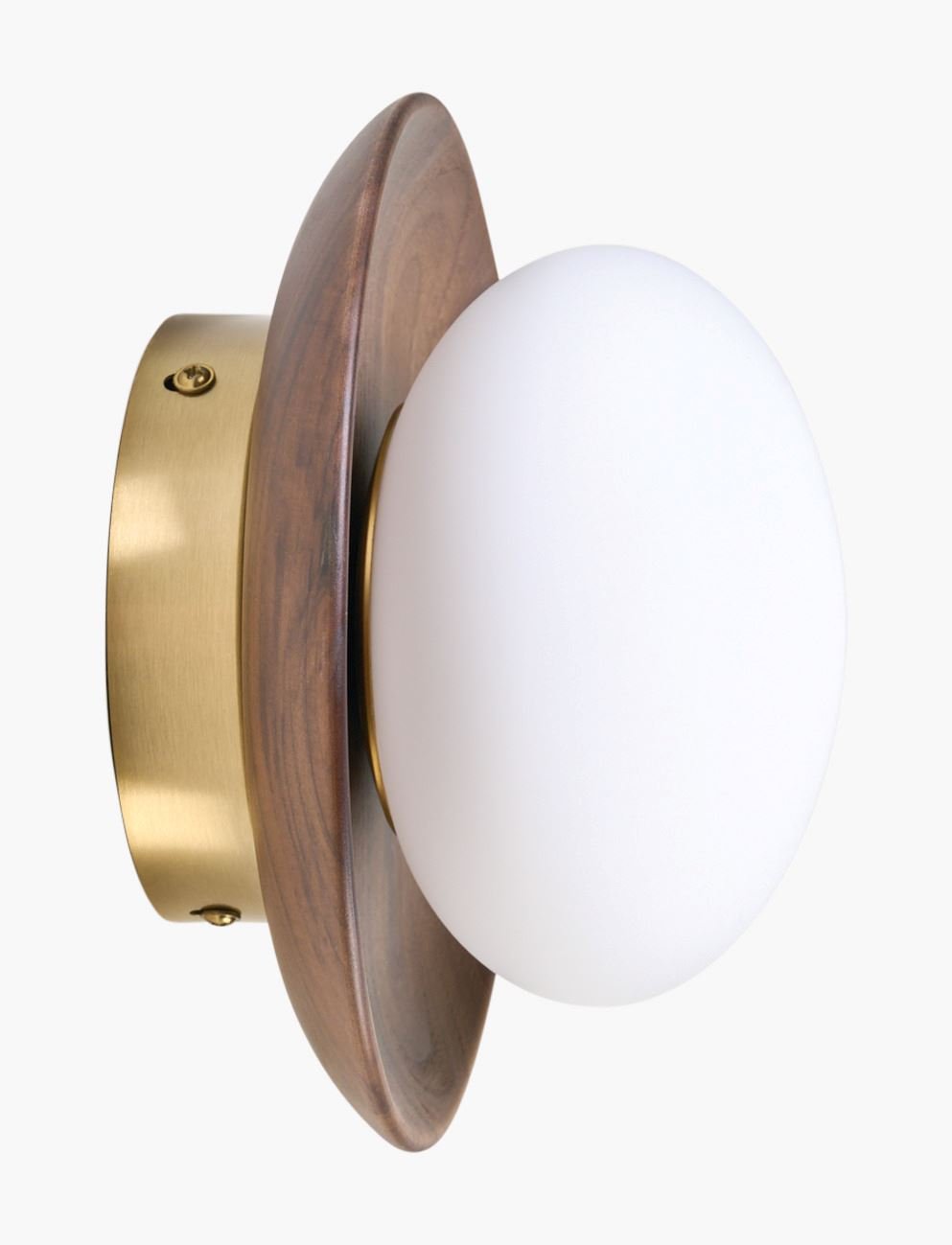 Vegglampe brun - ø20 brun - 1