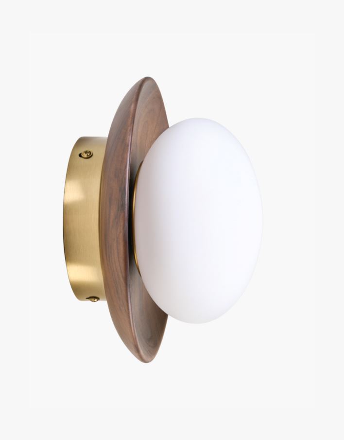 Vegglampe brun - ø20 brun - 1