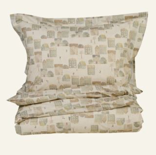 Kid Autumn Village Percale Sengesett Multi 200x220 cm