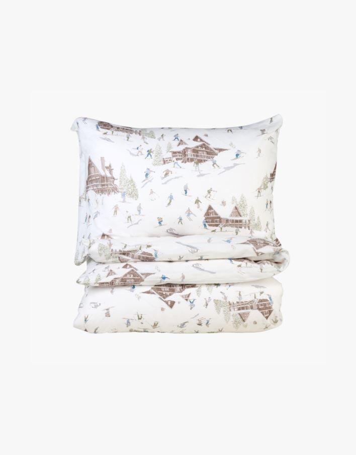 Flanell sengesett multi - 200x220 cm multi - 1