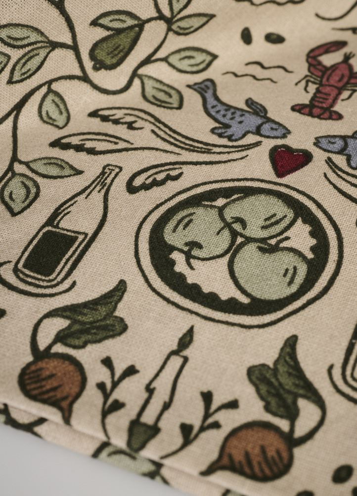 2pk tøyserviett multi - 2