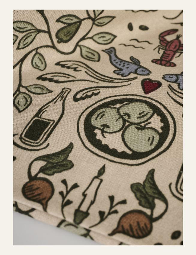 2pk tøyserviett multi - 2