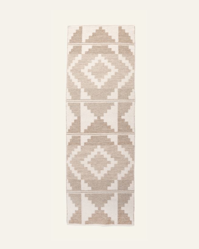 Teppe multi brun - 80x240 cm multi brun - 1