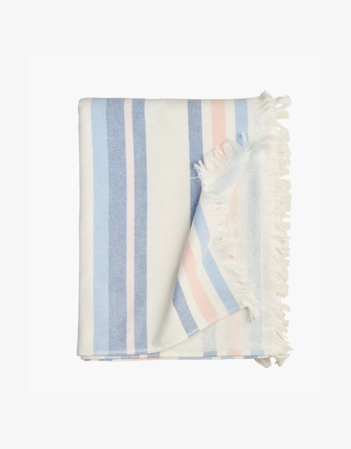 Badehåndkle multi blå - 80x180 cm multi blå - 1