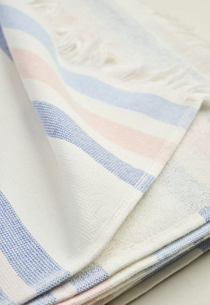 Badehåndkle multi blå - 3