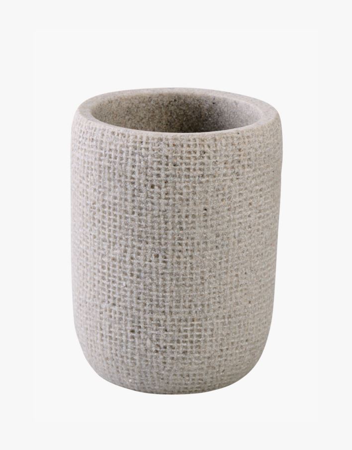 Tannglass grå - 7,3x7,3x,9,4 cm grå - 1