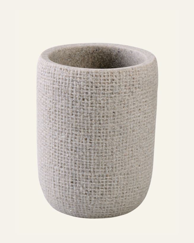 Tannglass grå - 7,3x7,3x,9,4 cm grå - 1