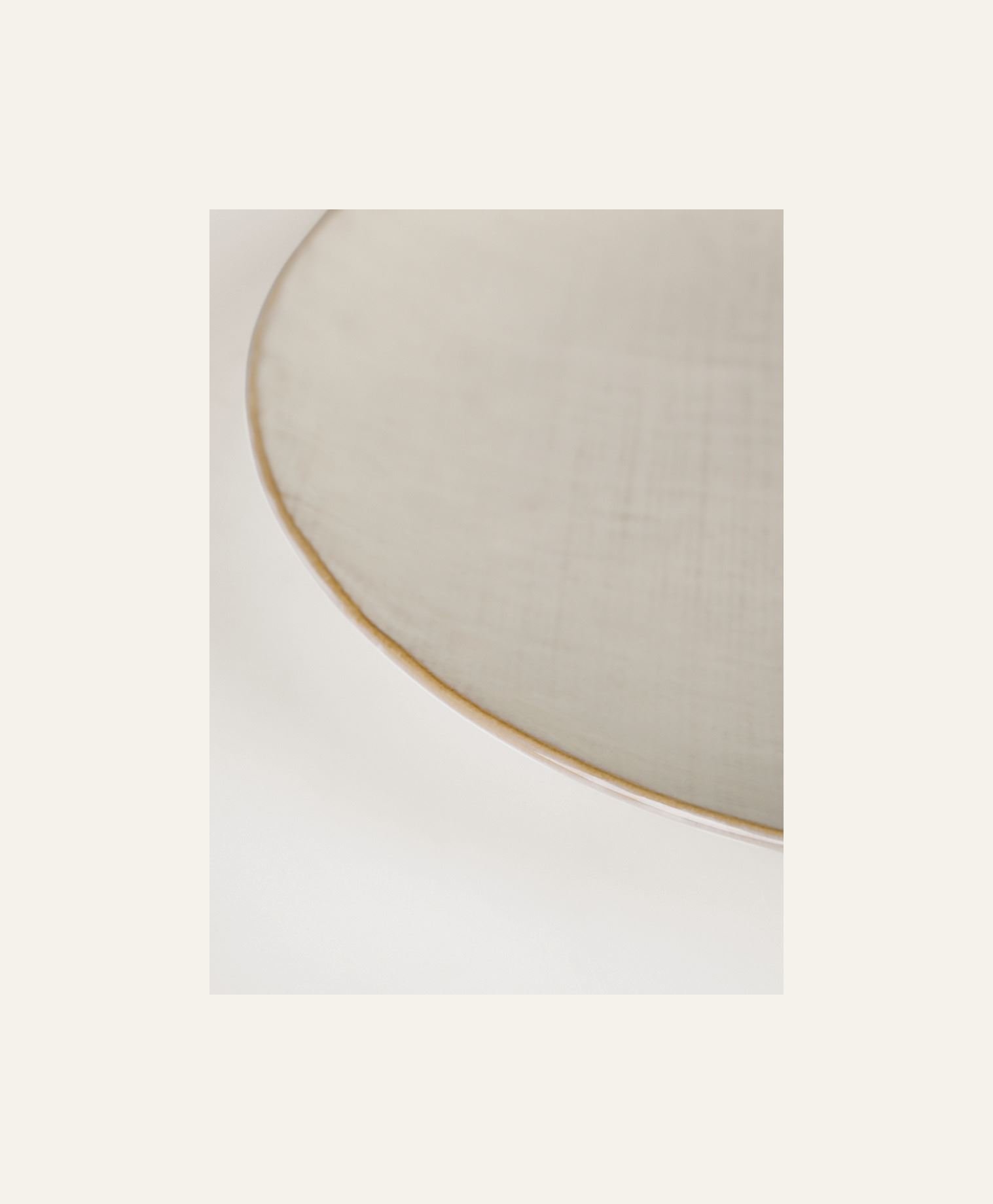 Frokosttallerken krem - 3