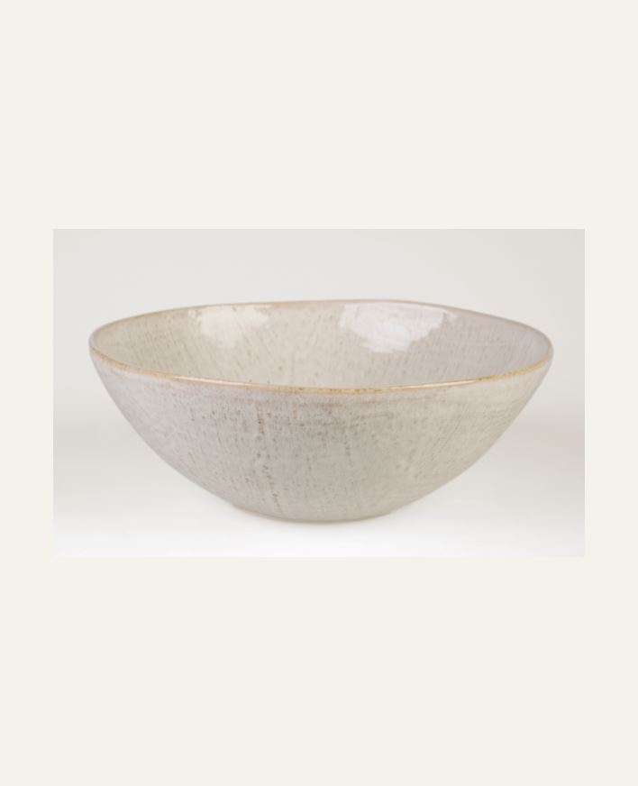 Salatbolle krem - ø27 cm krem - 1