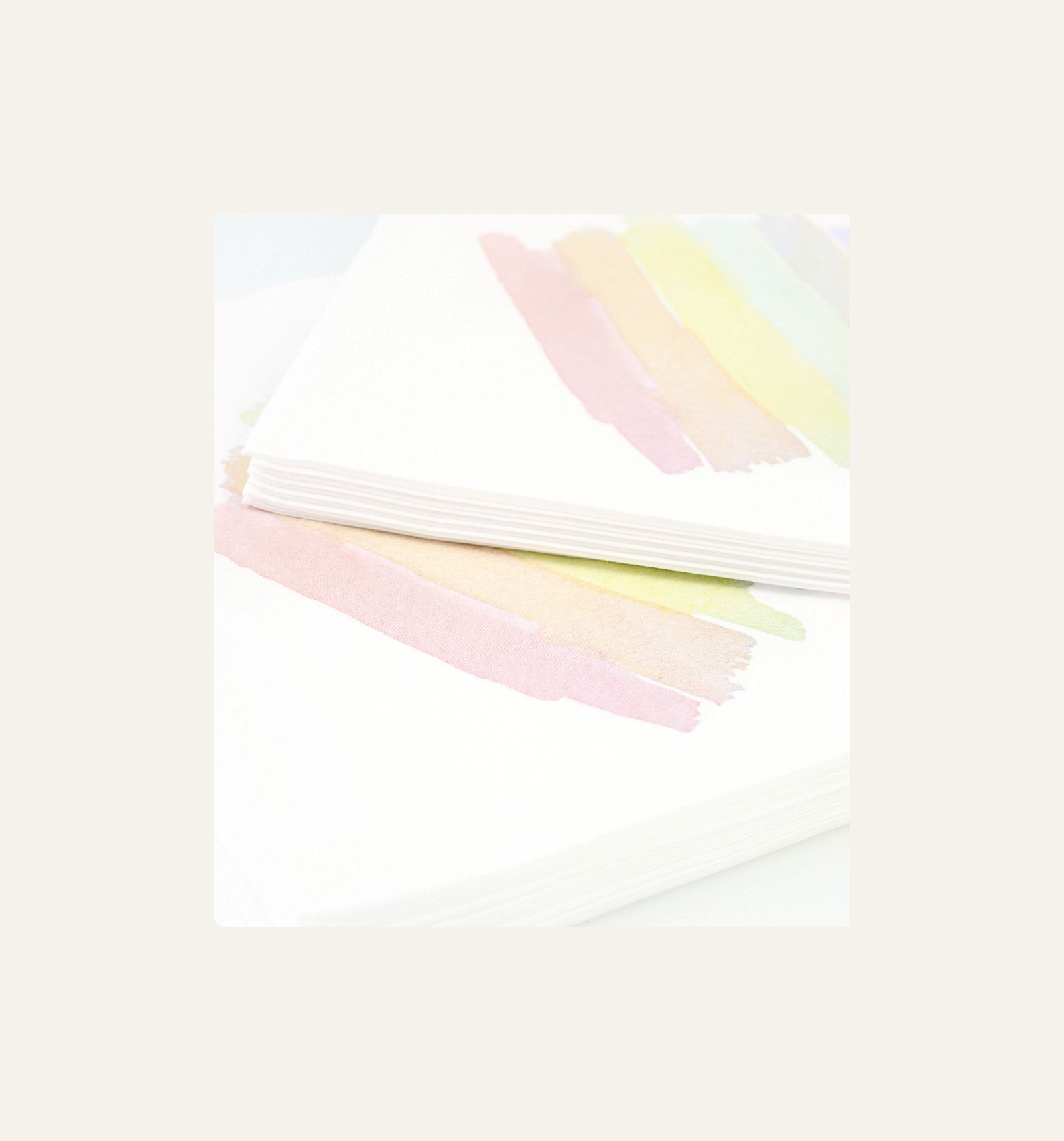 Papirservietter multi - 2