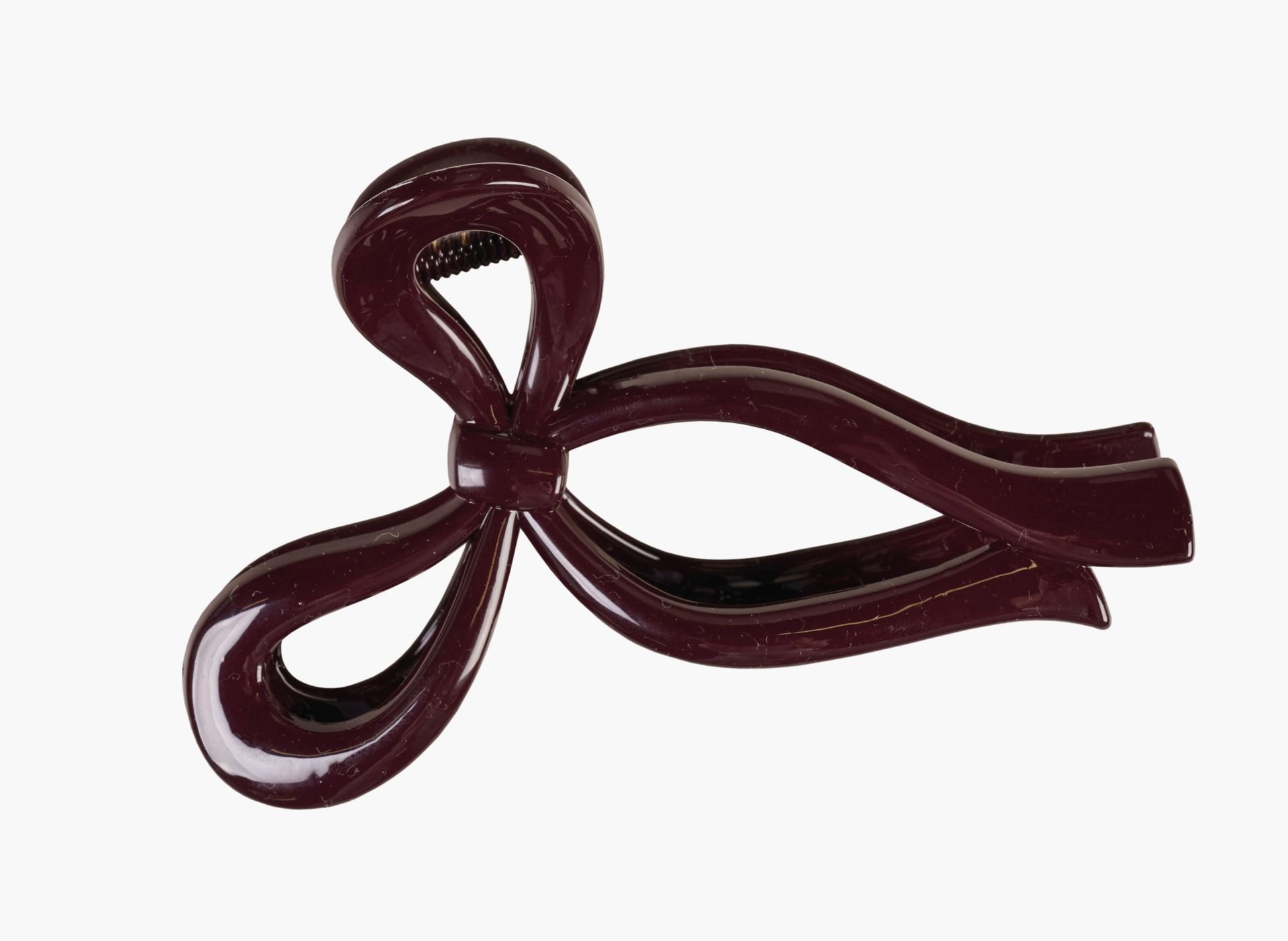 Hårklype burgunder - 11x7x3,5 cm burgunder - 1