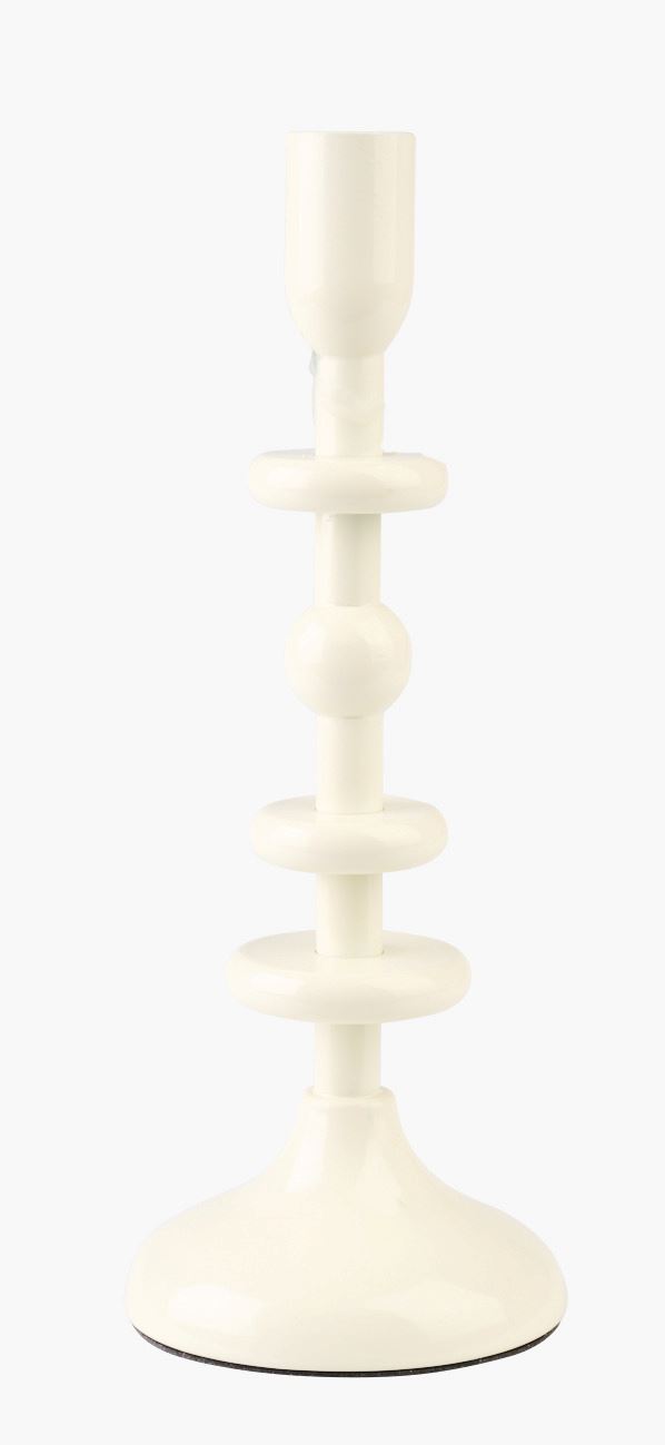 Lysestake offwhite - 9x9x23,5 cm offwhite - 1