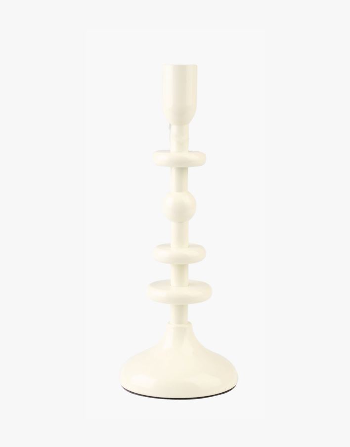 Lysestake offwhite - 9x9x23,5 cm offwhite - 1