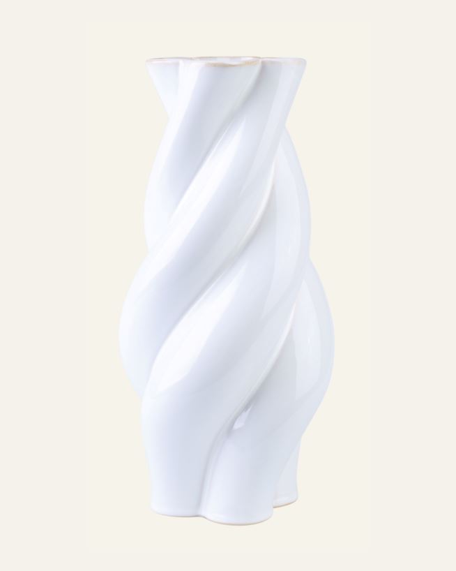 Vase offwhite - 14x14x30 cm offwhite - 1