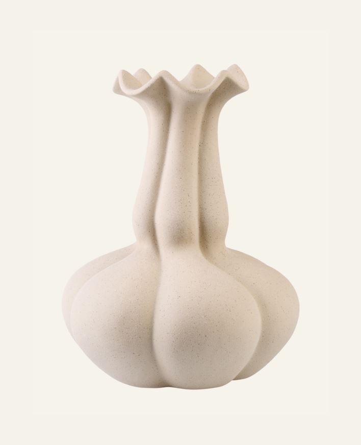 Vase beige - 24x24x30 cm beige - 1