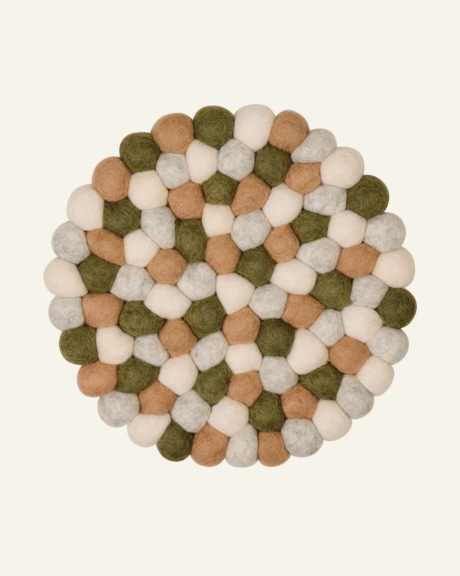 Gryteunderlag grønn - ø22 cm grønn - 1