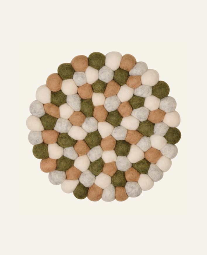 Gryteunderlag grønn - ø22 cm grønn - 1