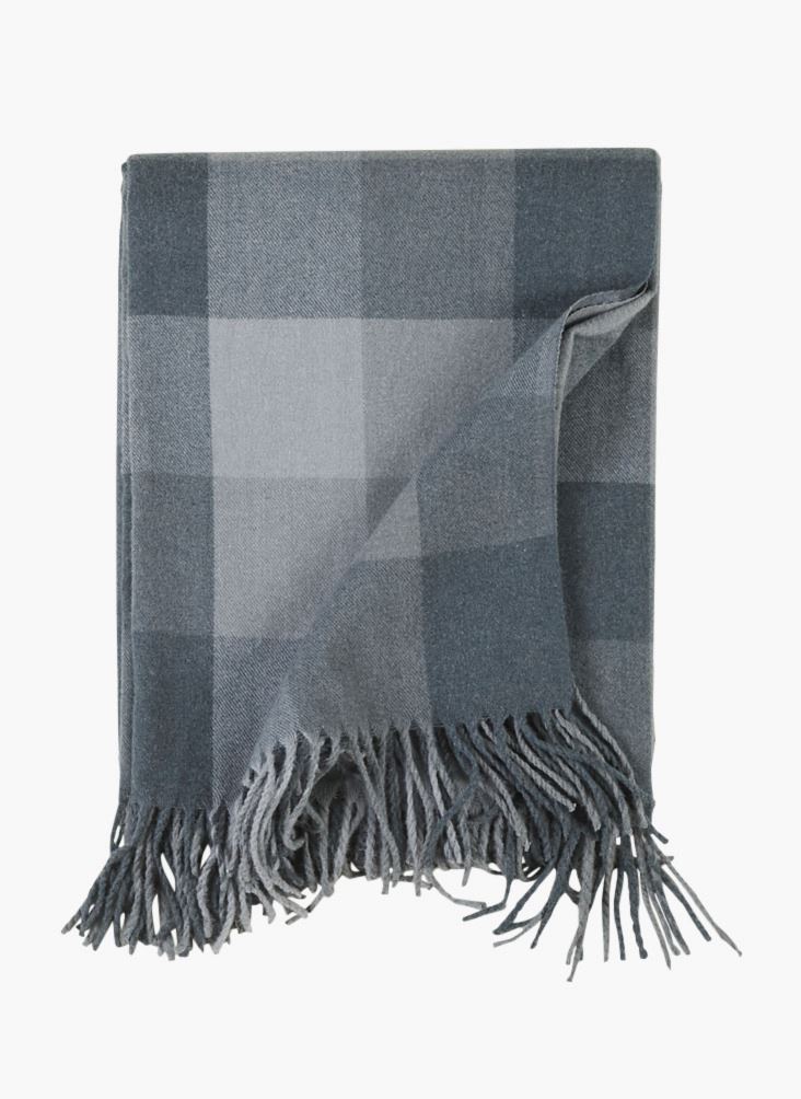 Pledd blå - 130x170 cm blå - 1