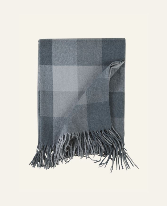 Pledd blå - 130x170 cm blå - 1